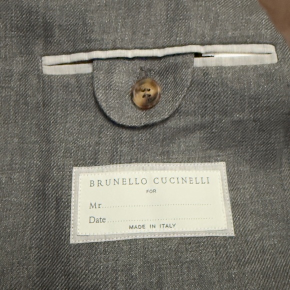 Brunello Cuccinelli Men’s Blazer - 100% Linen - Picture 5 of 5